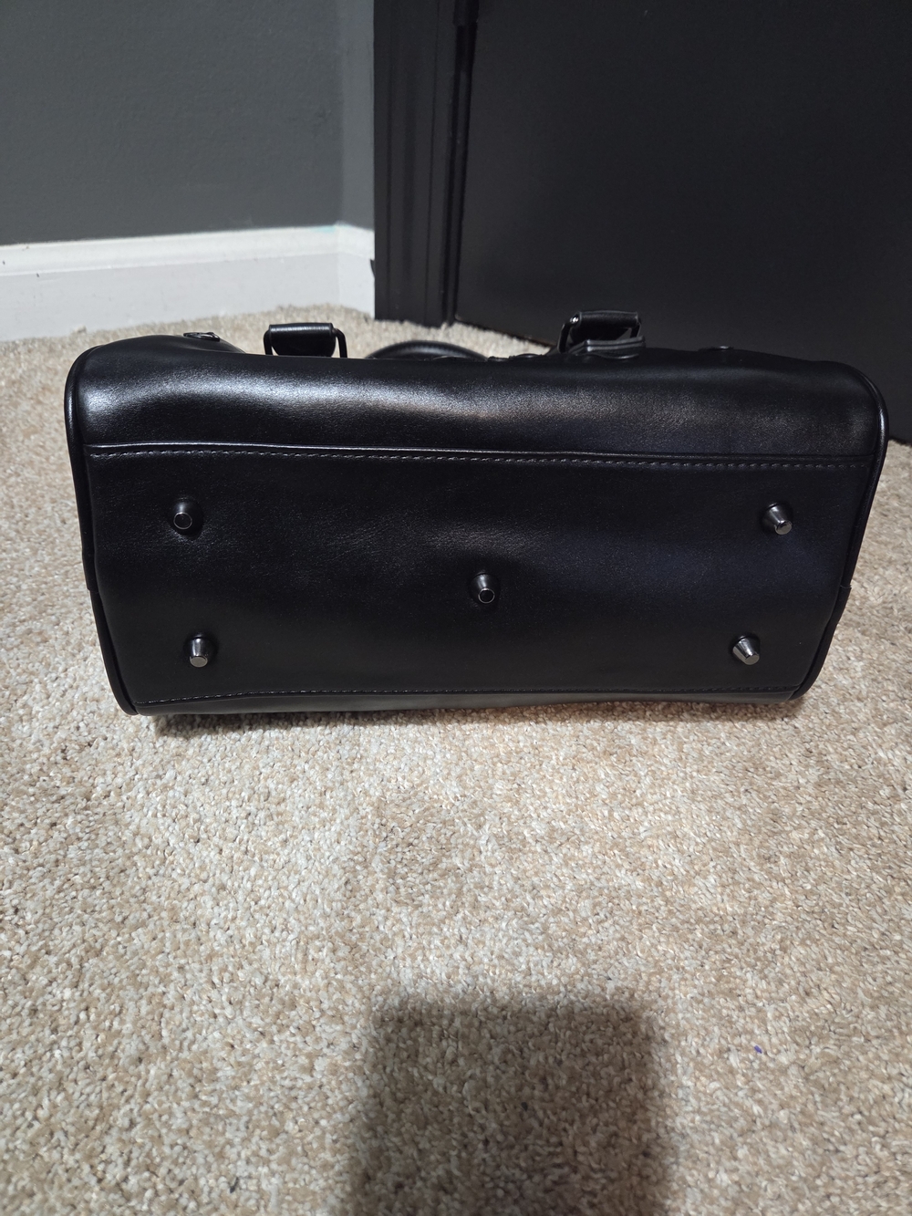 Foxblood Black Oil Slick Handbag - Picture 3 of 4